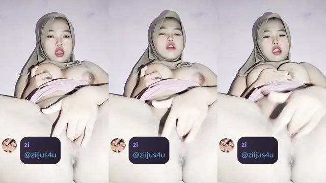 Hijab Zieya ABG SMA Colmek Pakai 1 Jari