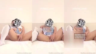 Hijabers Cosplay Baju Sekolah Ngewe Muncrat di Muka