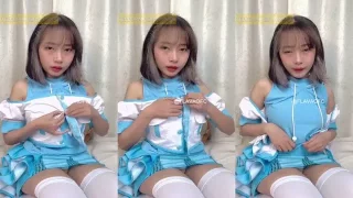 Abg Cantik Cosplay Rambut Pirang Colmek Enak 1